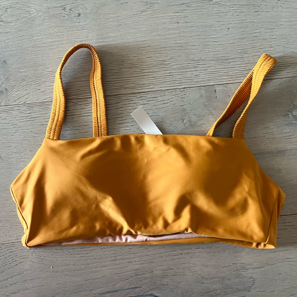 Madewell bikini top- small, tags attached